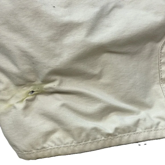 Burton Bio-Lite Beige Snow Pants Zippered Pockets Adjustable Waist Womens L - Picture 5 of 11